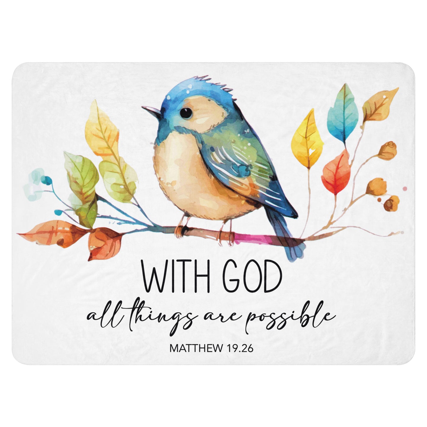 Wings Of Faith Blanket