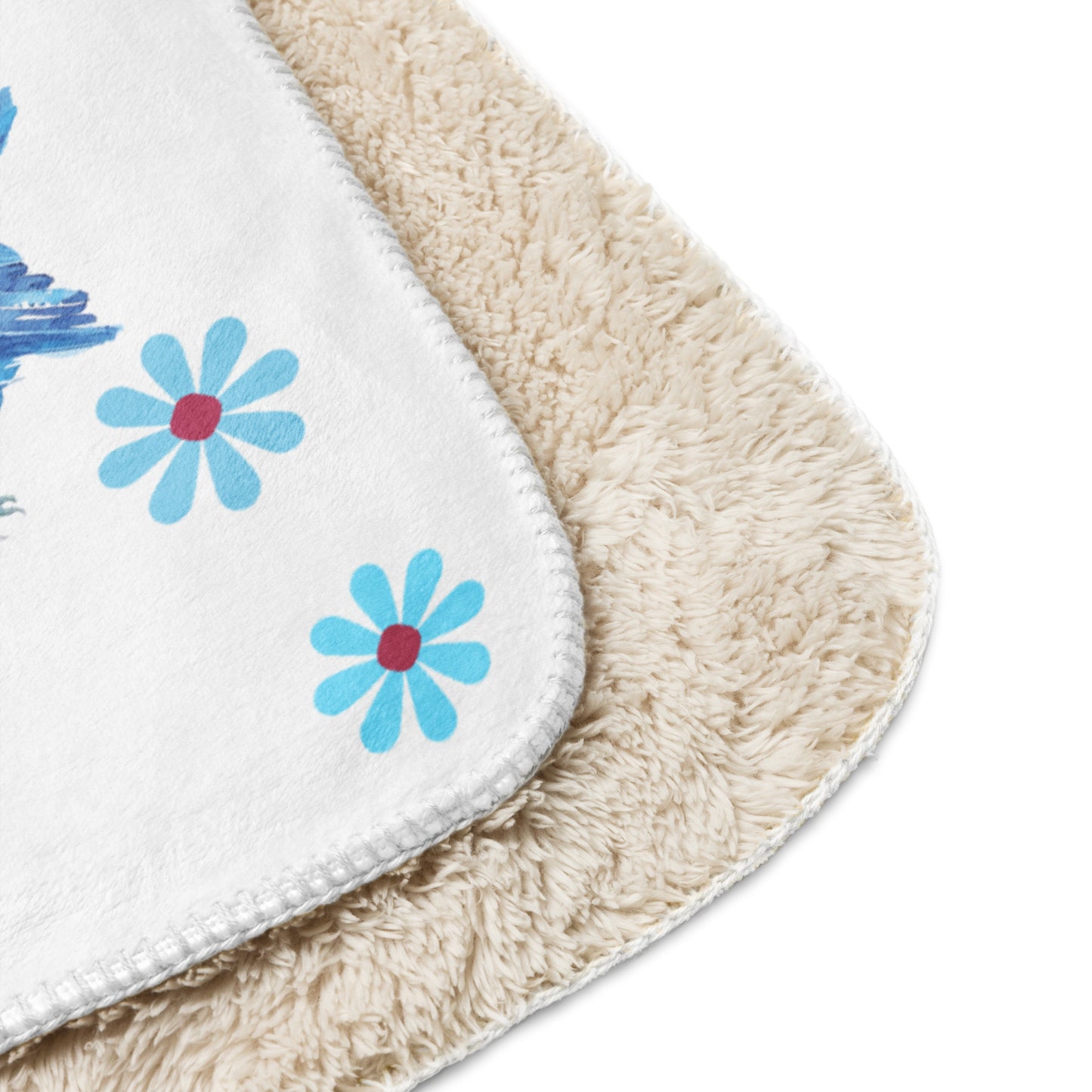 Happy Bluebird Blanket