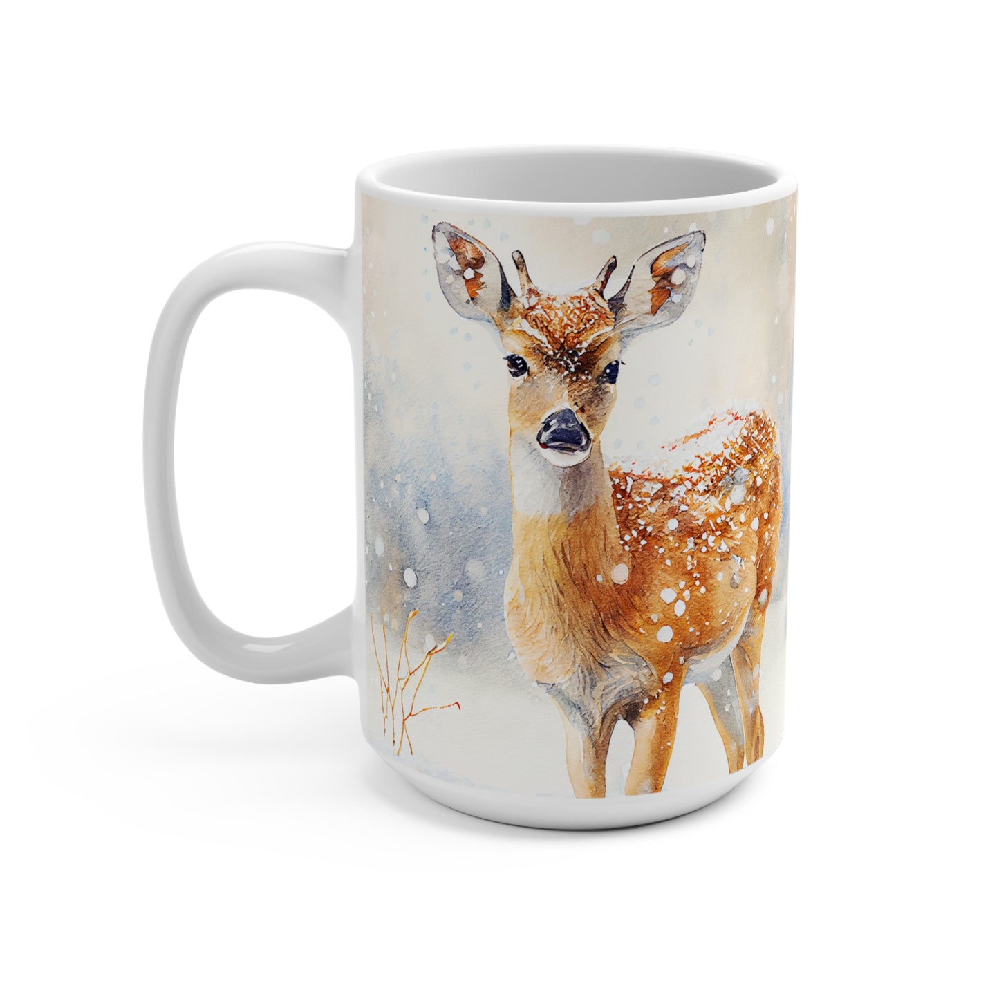 Winter Deer Mug