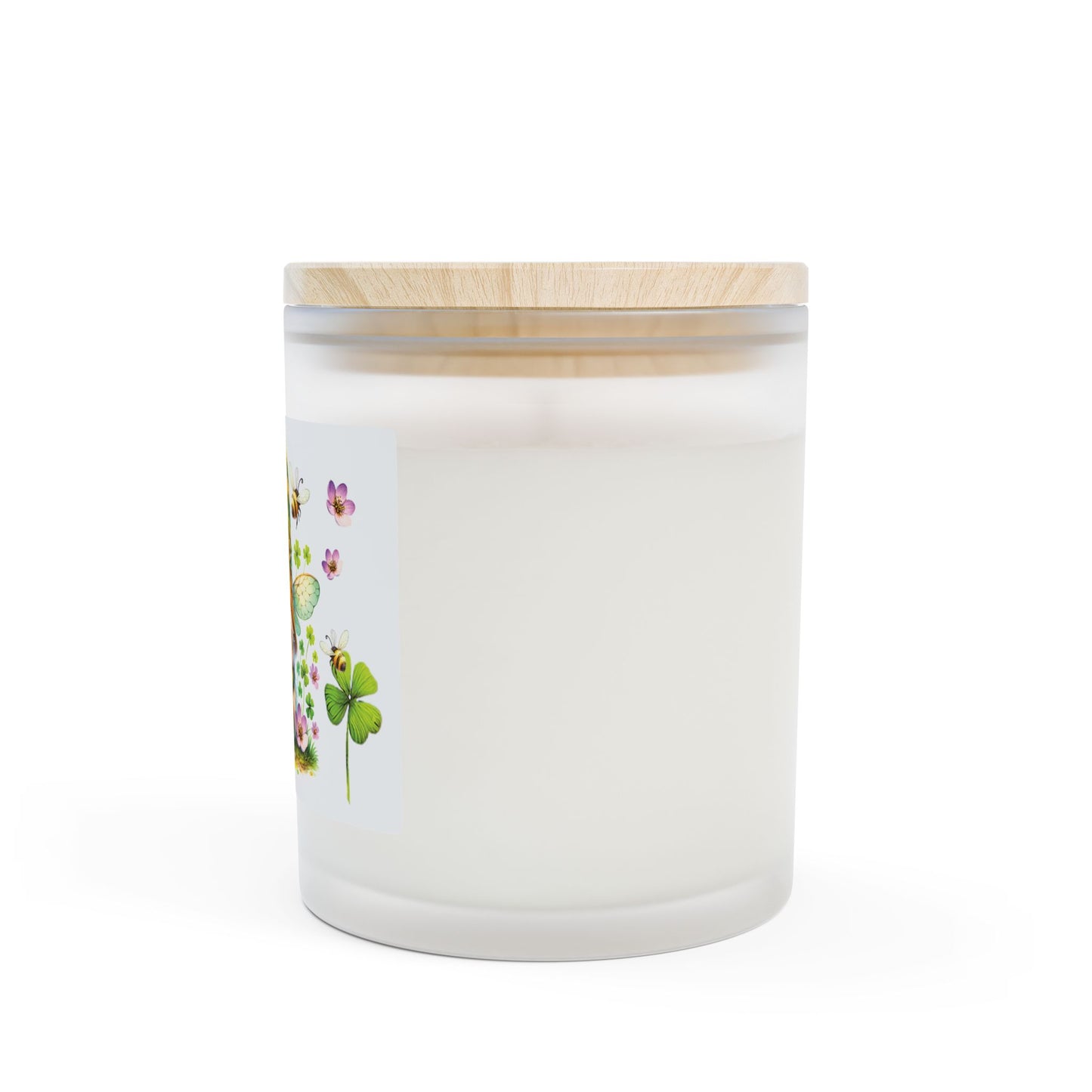 Shamrock Bee Candle