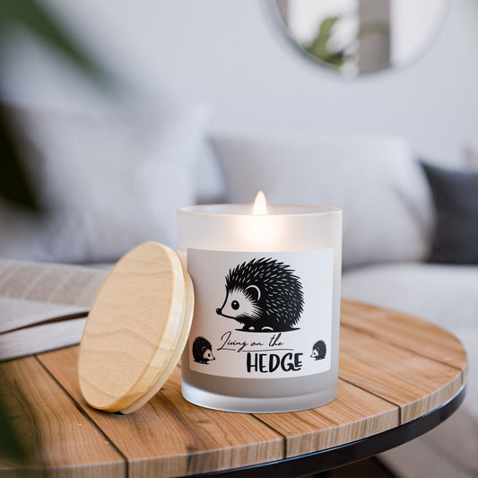 Living On The Hedge Candle
