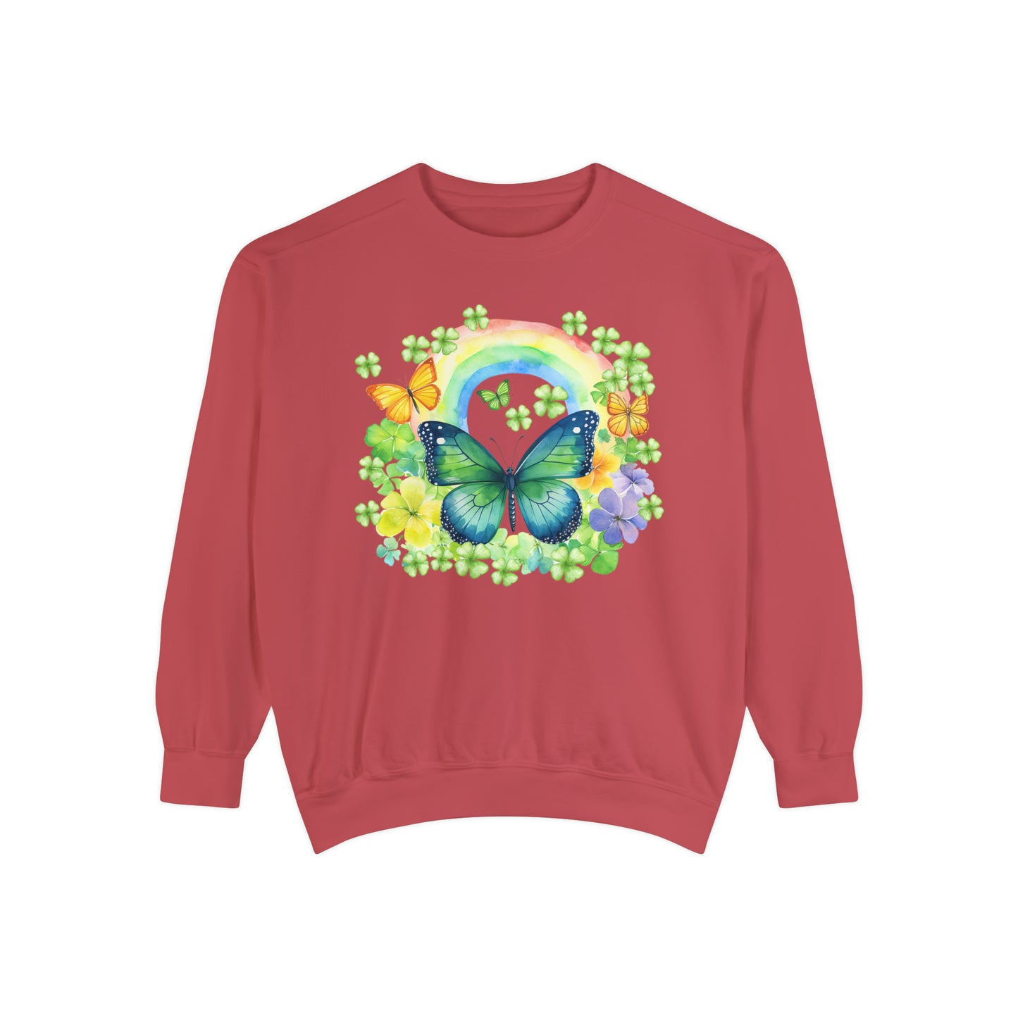 Shamrock Butterfly Sweatshirt
