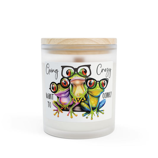 Going Crazy Frogs Candle