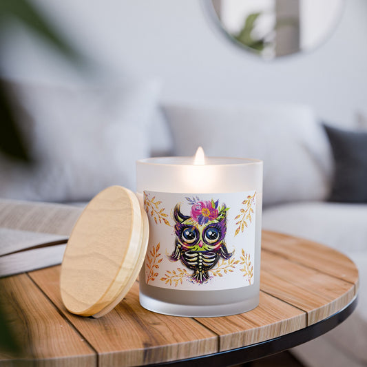 Owloween Candle