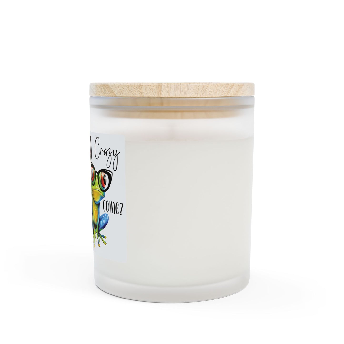 Going Crazy Frogs Candle