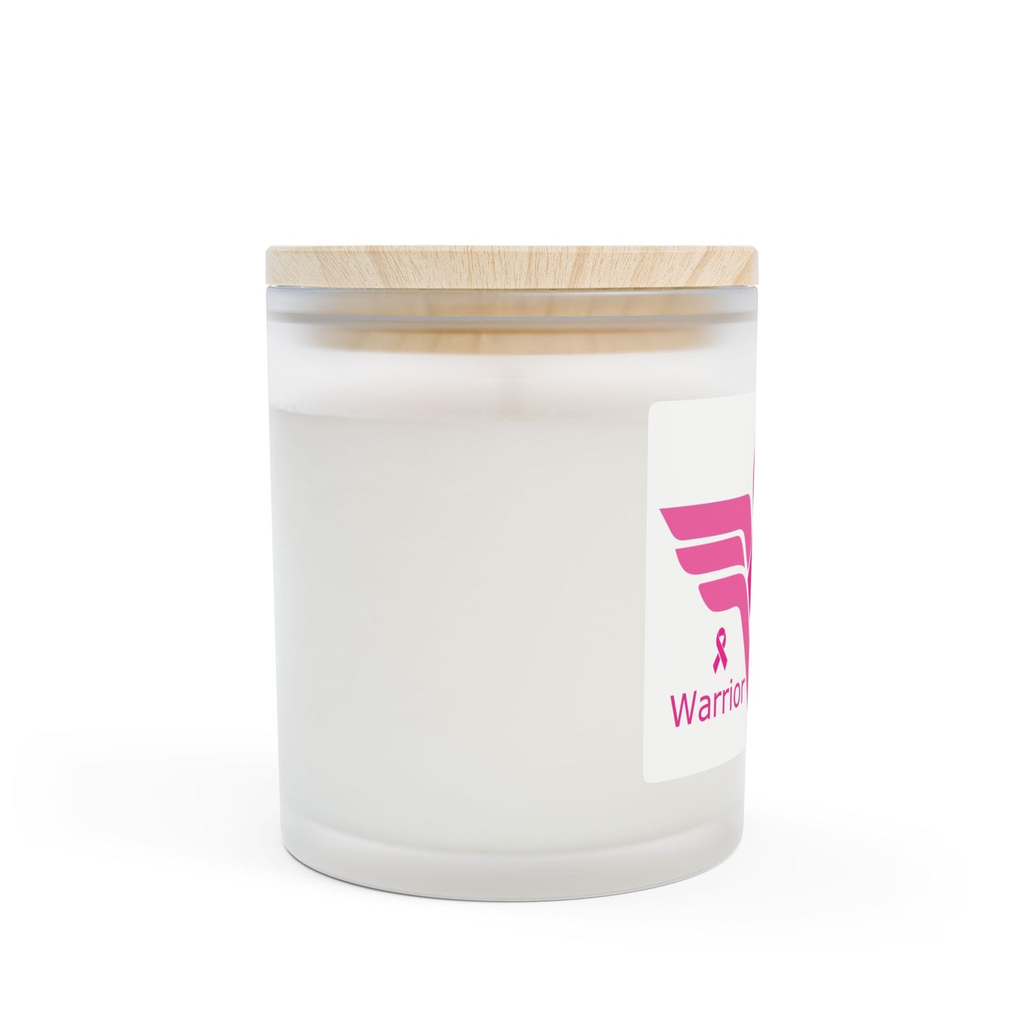 Breast Cancer Warrior Candle