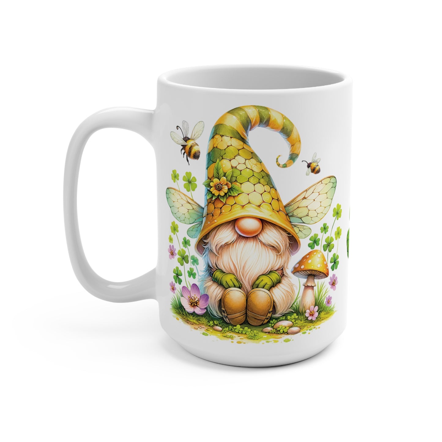 Shamrock Bee Mug