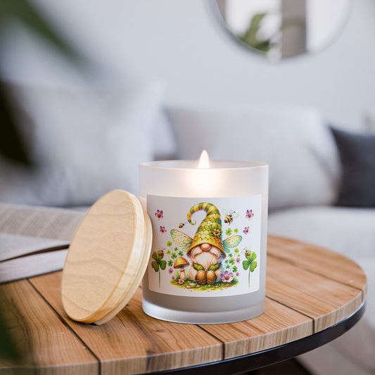 Shamrock Bee Candle