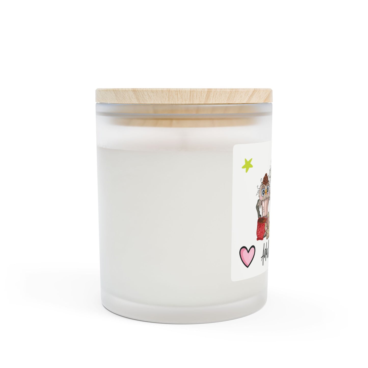 Adulting Owl Candle