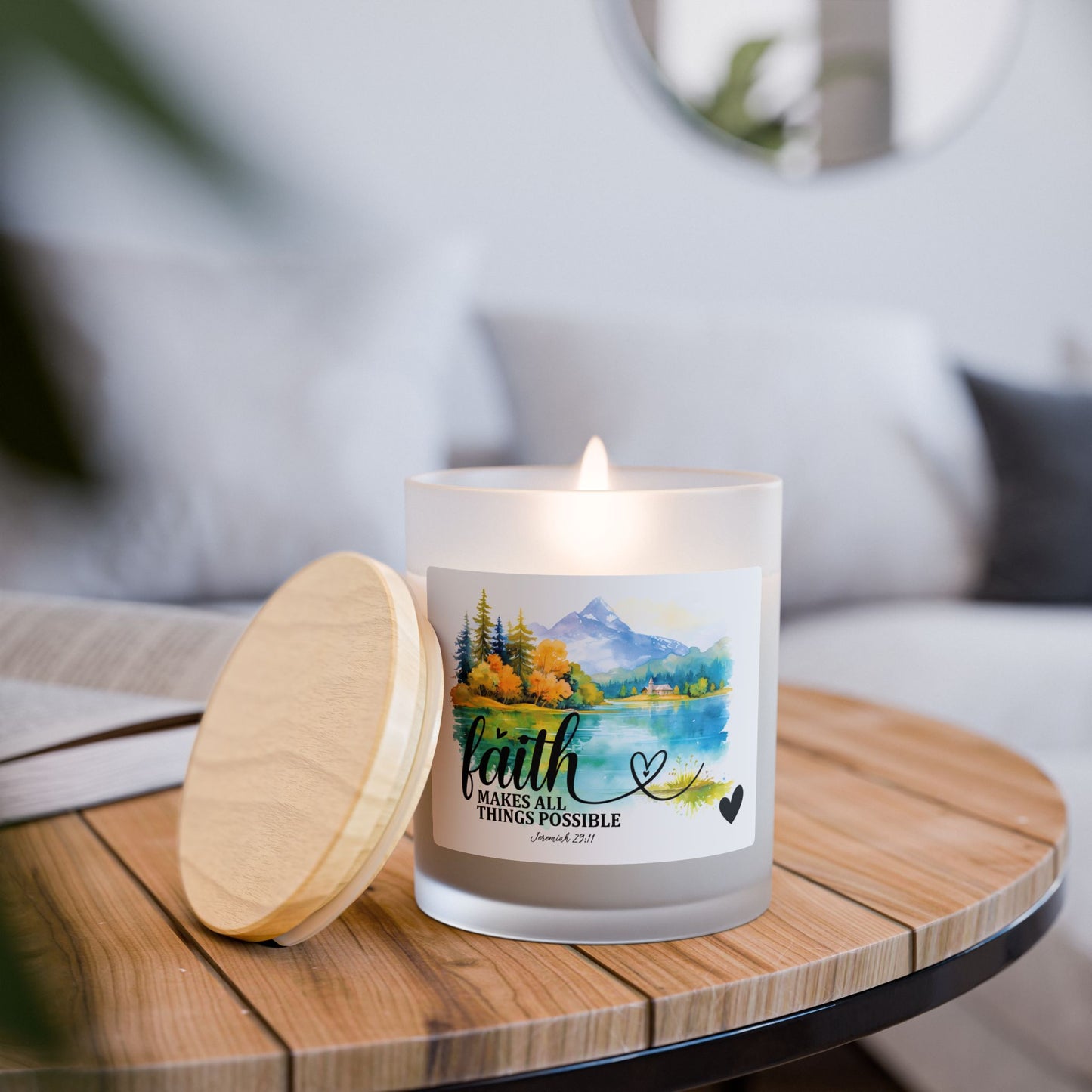 Forever Faithful Candle