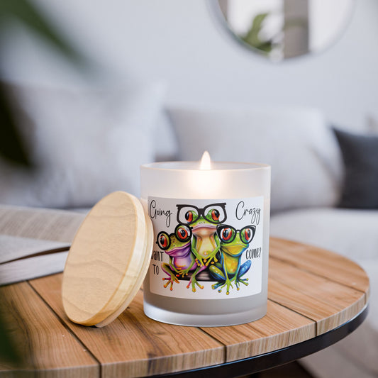 Going Crazy Frogs Candle
