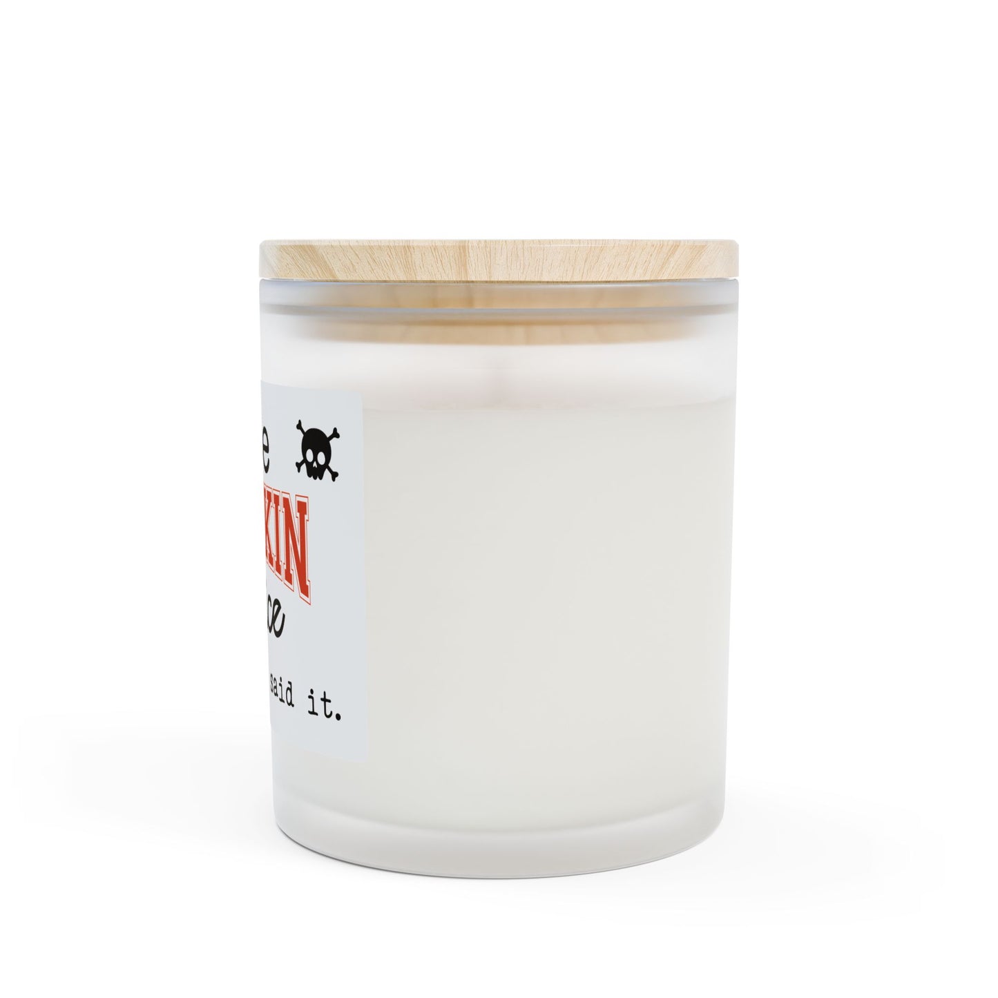 I Hate Pumpkin Spice Candle
