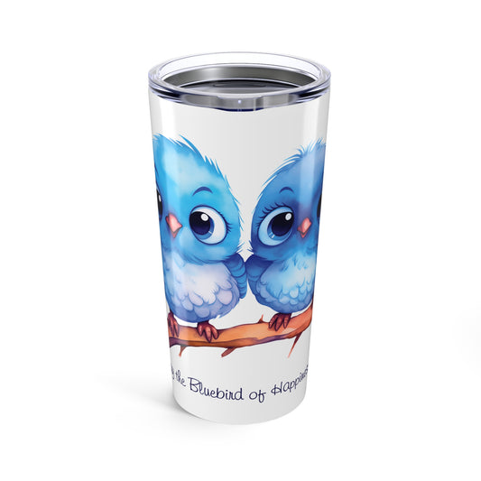 Happy Bluebird Tumbler