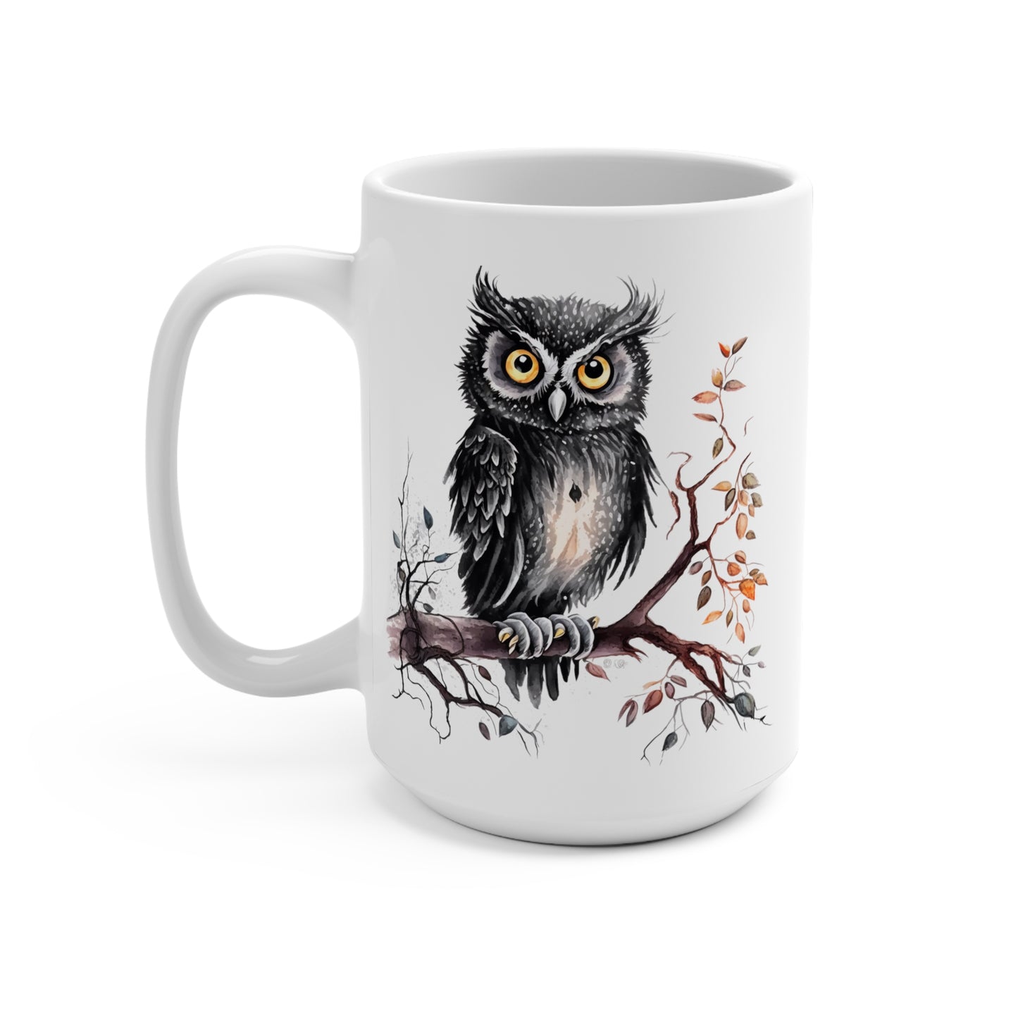 Black Owl Mug