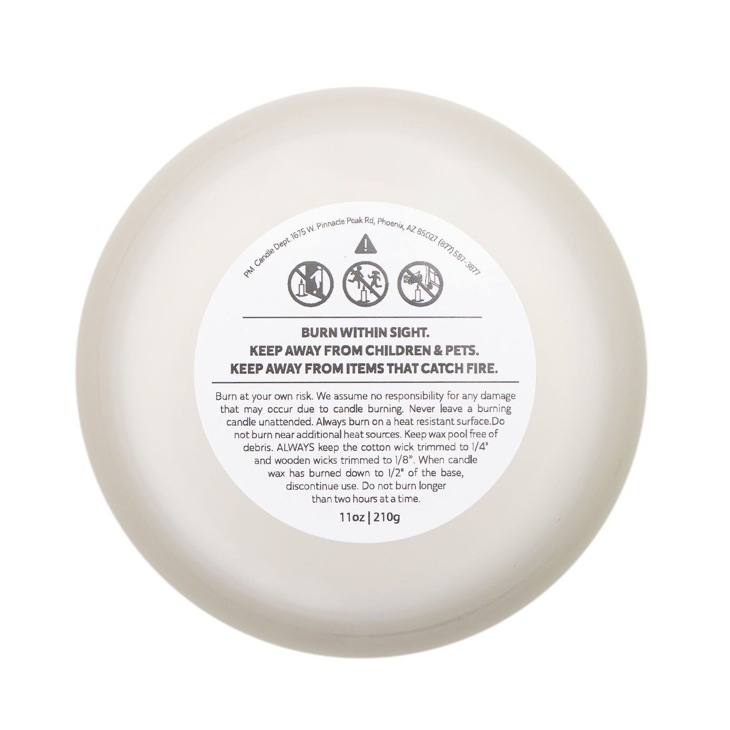 Shamrock Bee Candle