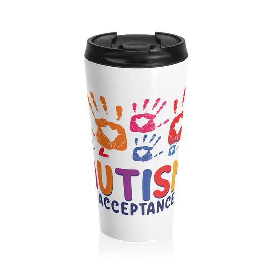 Autism Acceptance Travel Mug