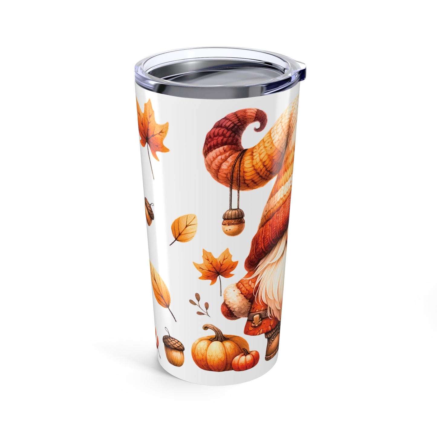 Hello Fall Gnome Tumbler