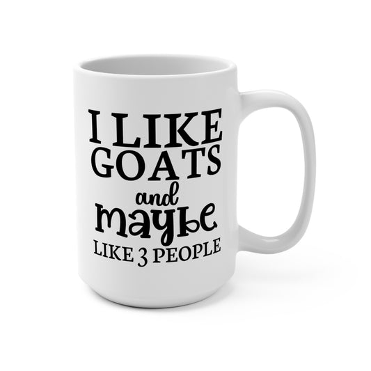 I Like Goats Mug