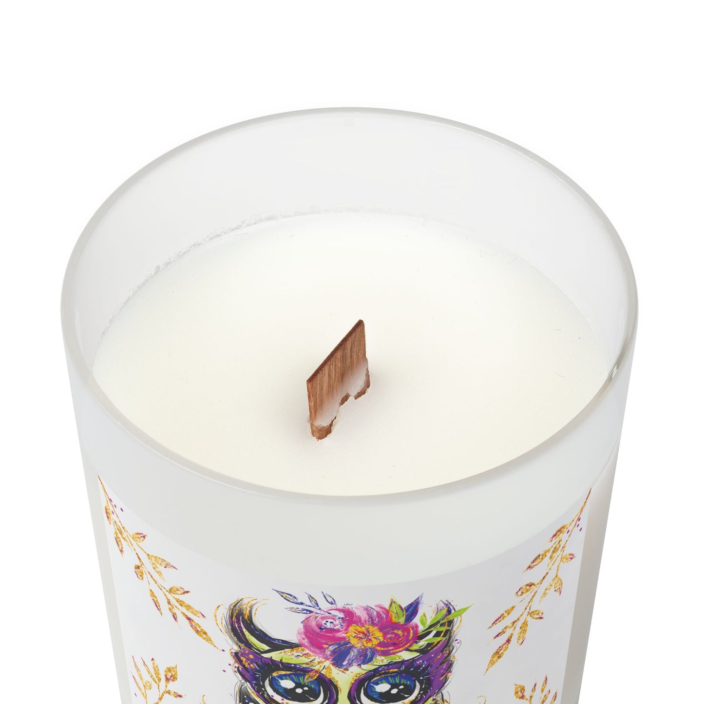Owloween Candle