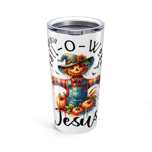 Fall-O-Ween Jesus Tumbler