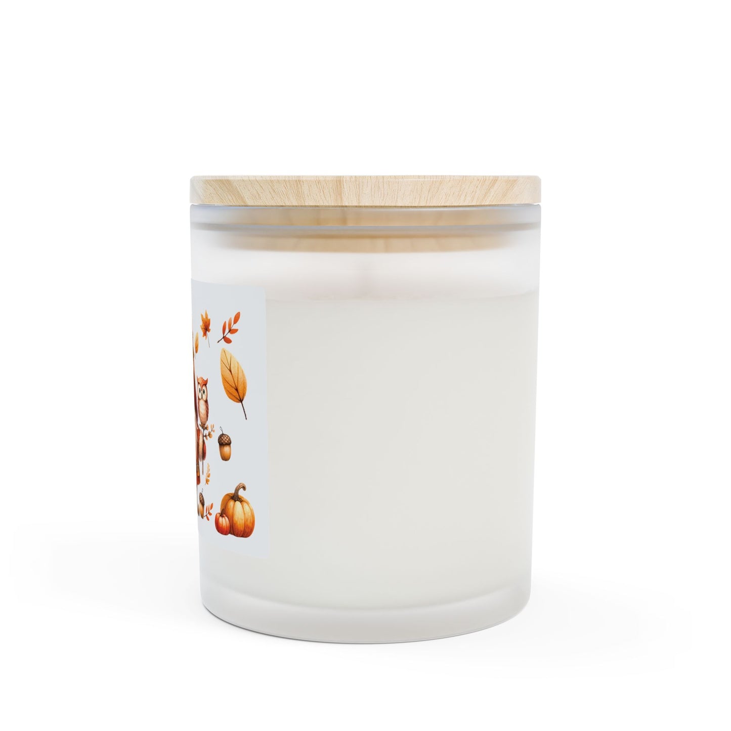 Hello Fall Gnome Candle