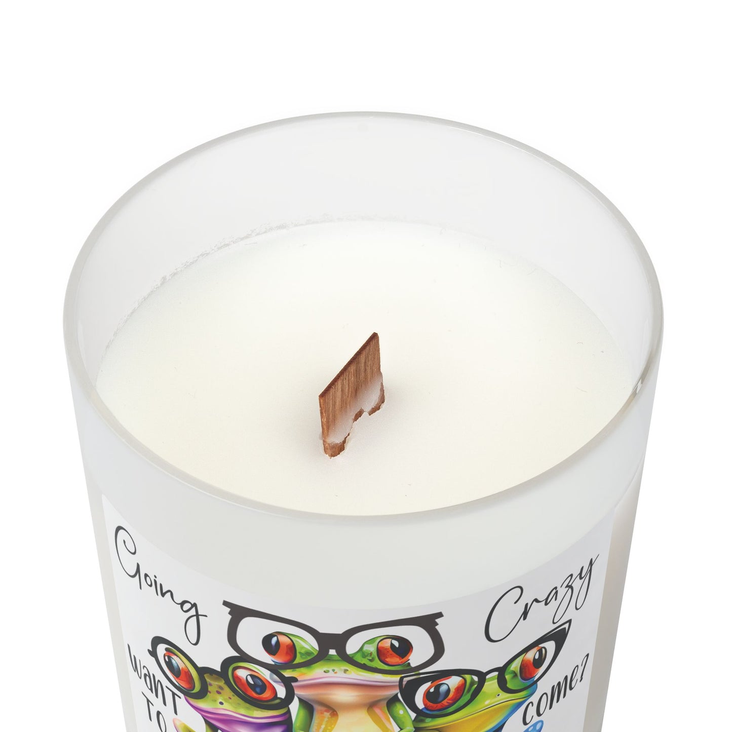 Going Crazy Frogs Candle