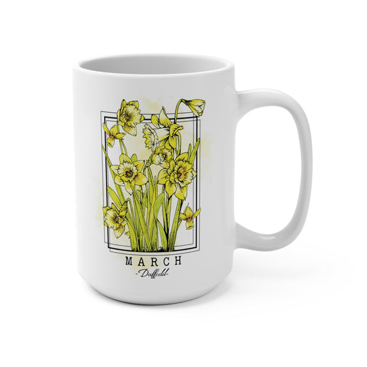 3 - March Flower Mug