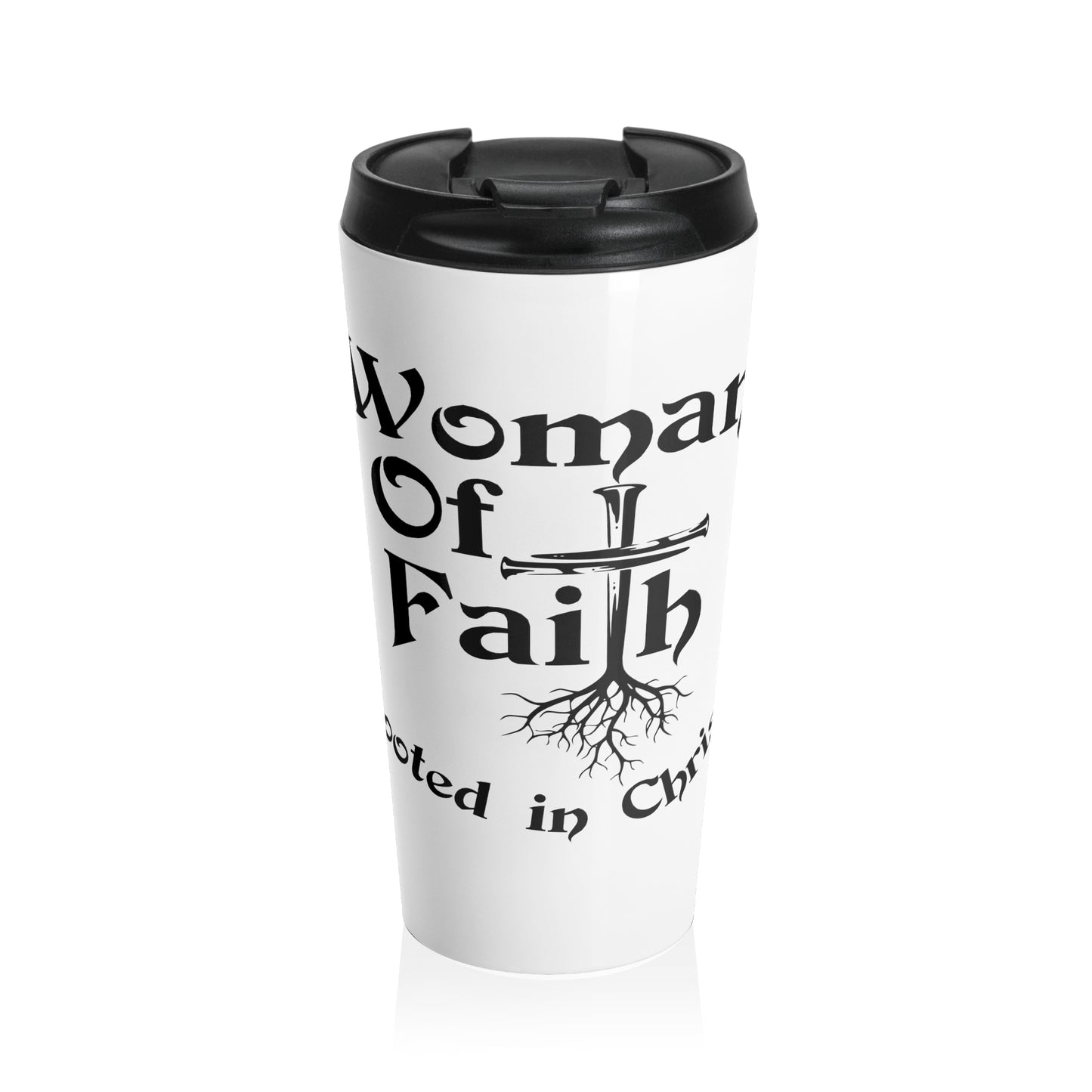 Woman of Faith Travel Mug