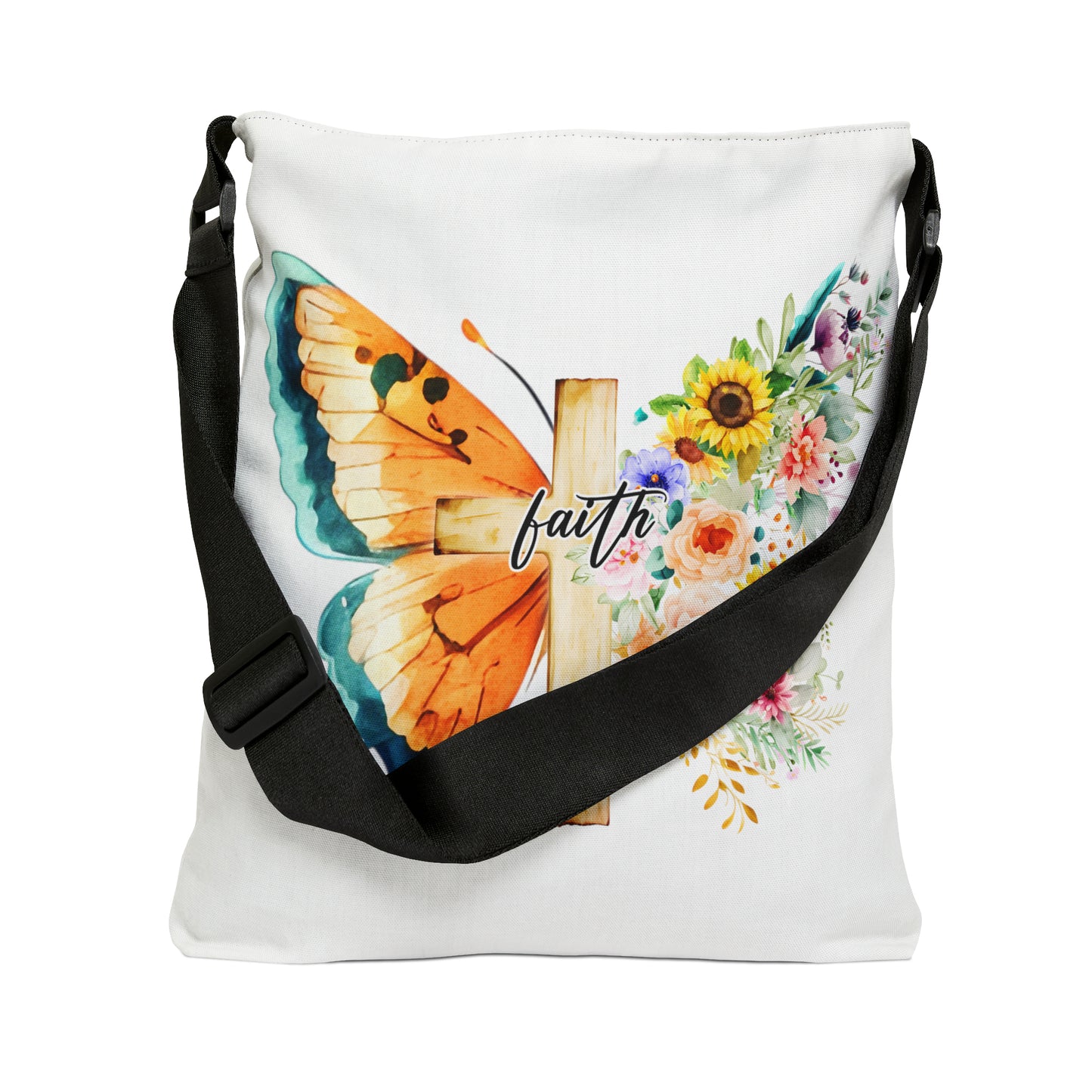 Faith Butterfly Tote