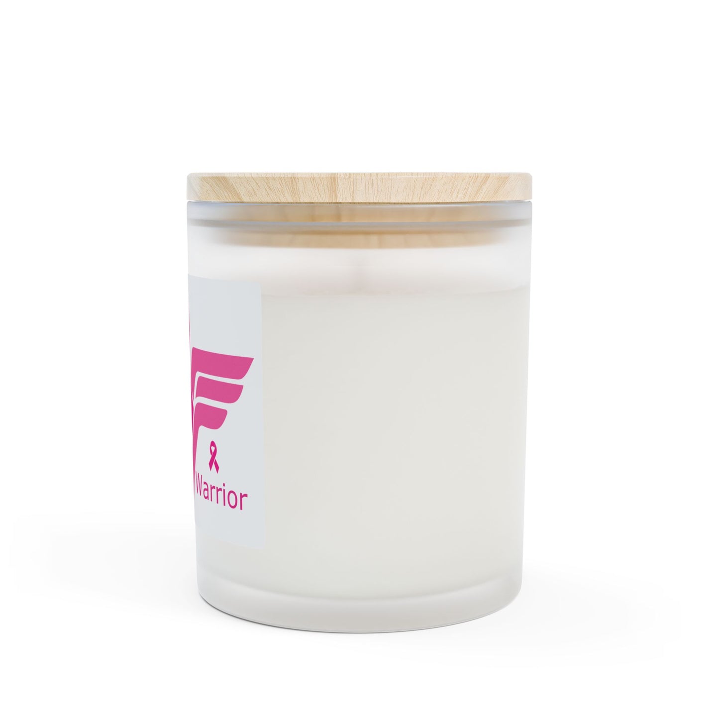 Breast Cancer Warrior Candle
