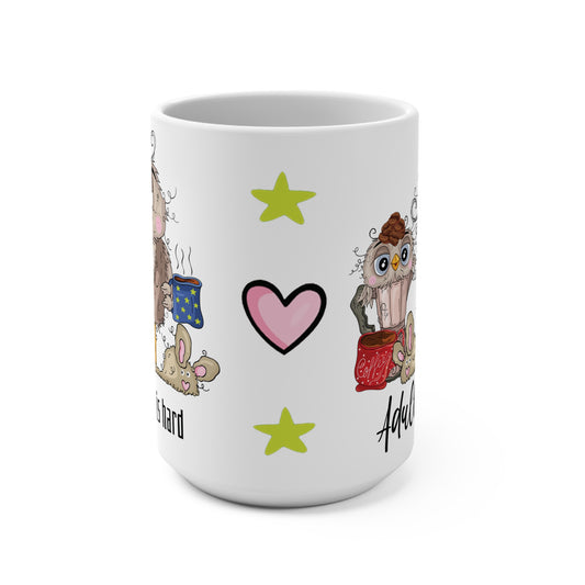 Adulting Owl Mug