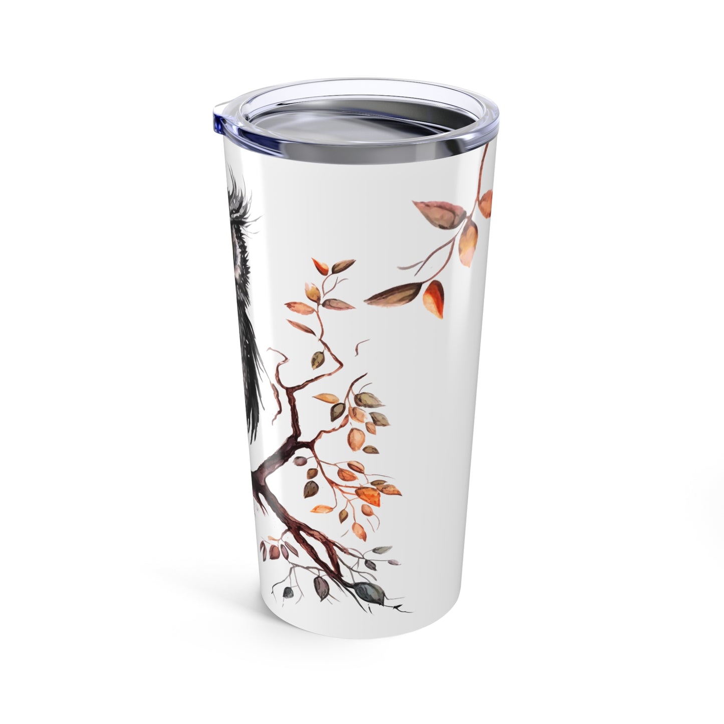 Black Owl Tumbler