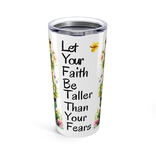 Tall Faith Tumbler