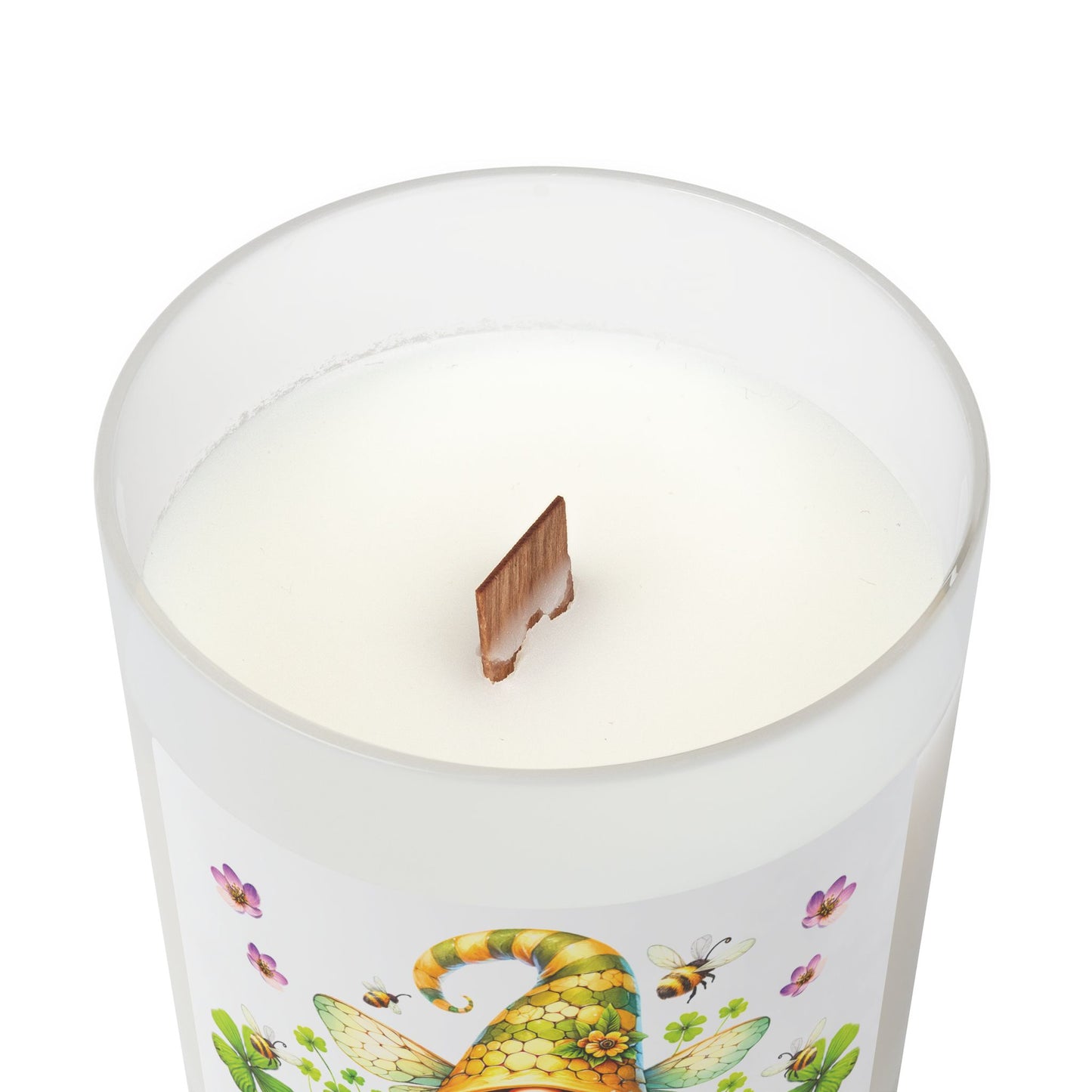 Shamrock Bee Candle
