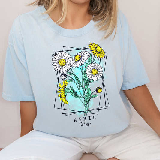 4 - April Flower T-shirt
