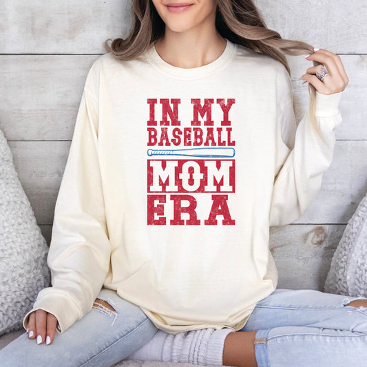 Baseball Mom Era Long Sleeve