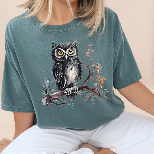 Black Owl T-shirt