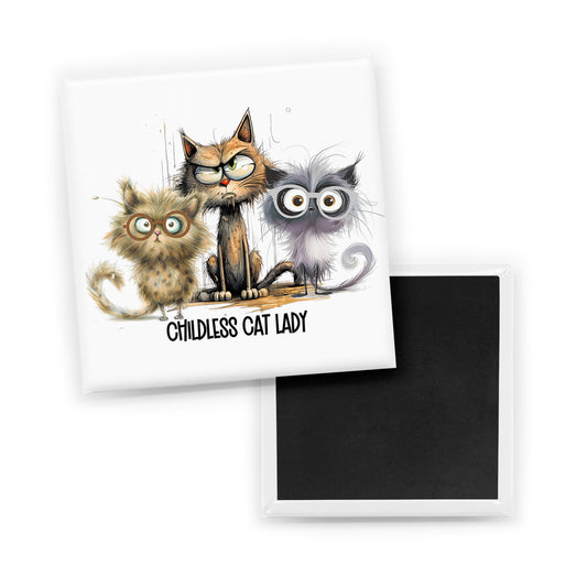 Childless Cat Lady Magnet