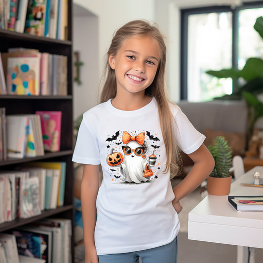 Cute Little Ghost Kids Tee