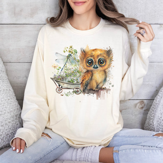 Gardener Owl Long Sleeve
