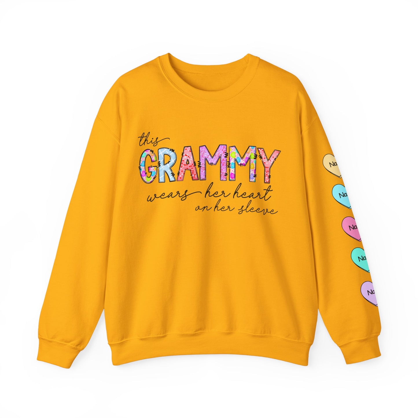 Heart On Sleeve Sweatshirt - Grammy