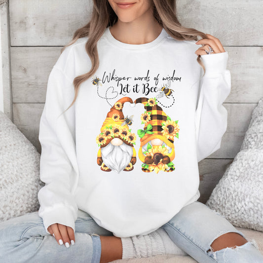 Let It Bee Gnome Sweatshirt