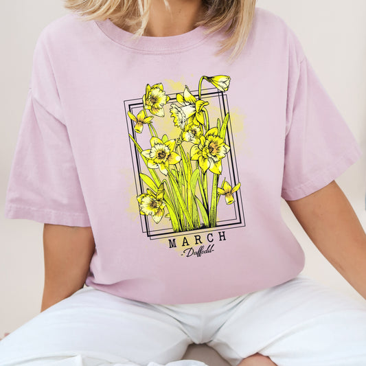 3 - March Flower T-shirt