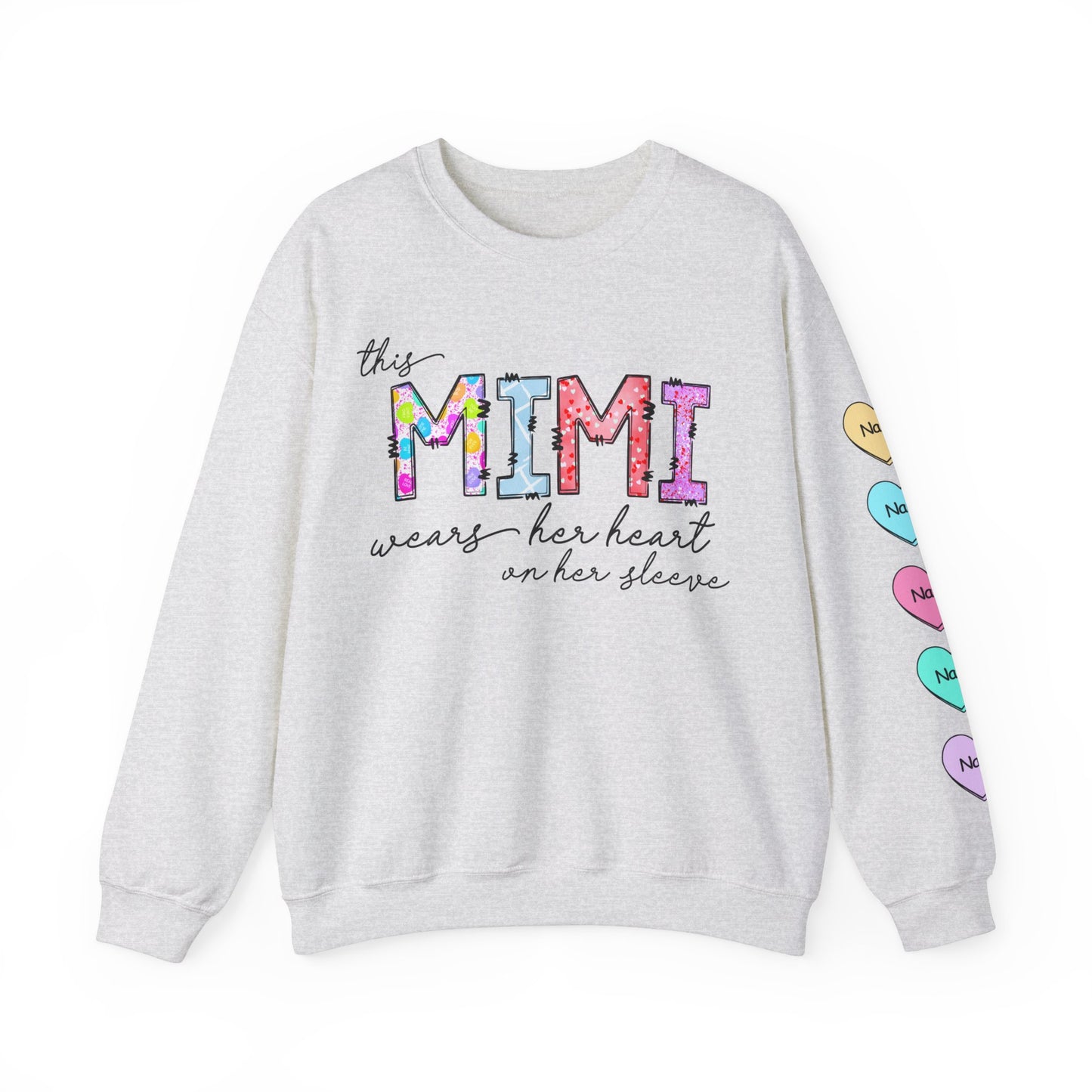 Heart On Sleeve Sweatshirt - Mimi