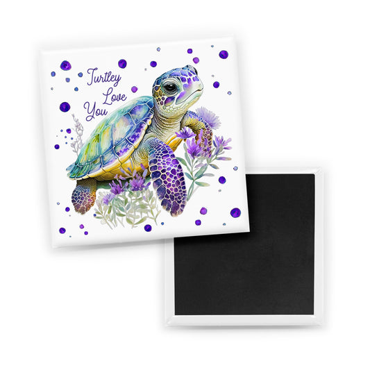 Turtley Love You Magnet