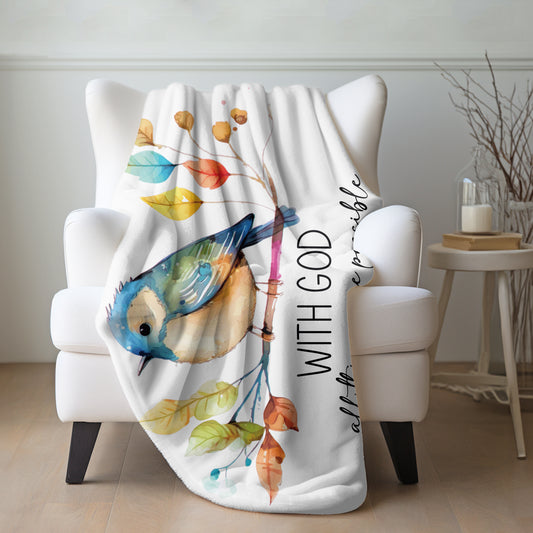Wings Of Faith Blanket