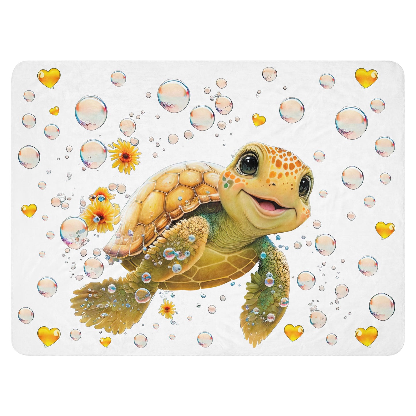 Turtley Happy Blanket