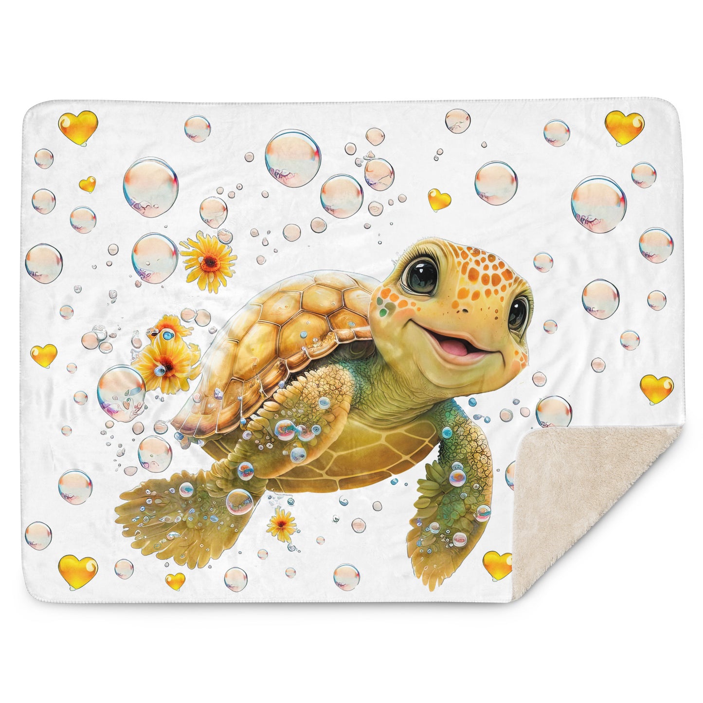 Turtley Happy Blanket