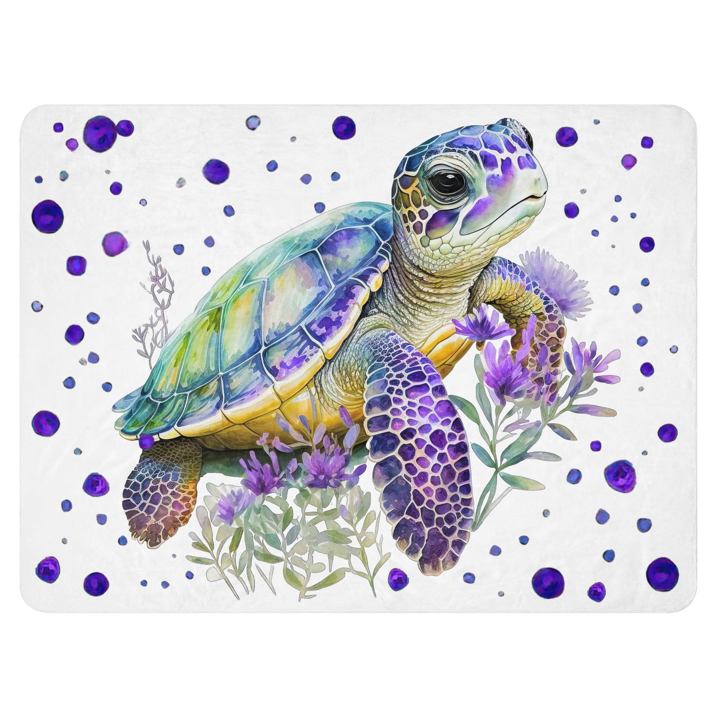 Turtley Love You Blanket