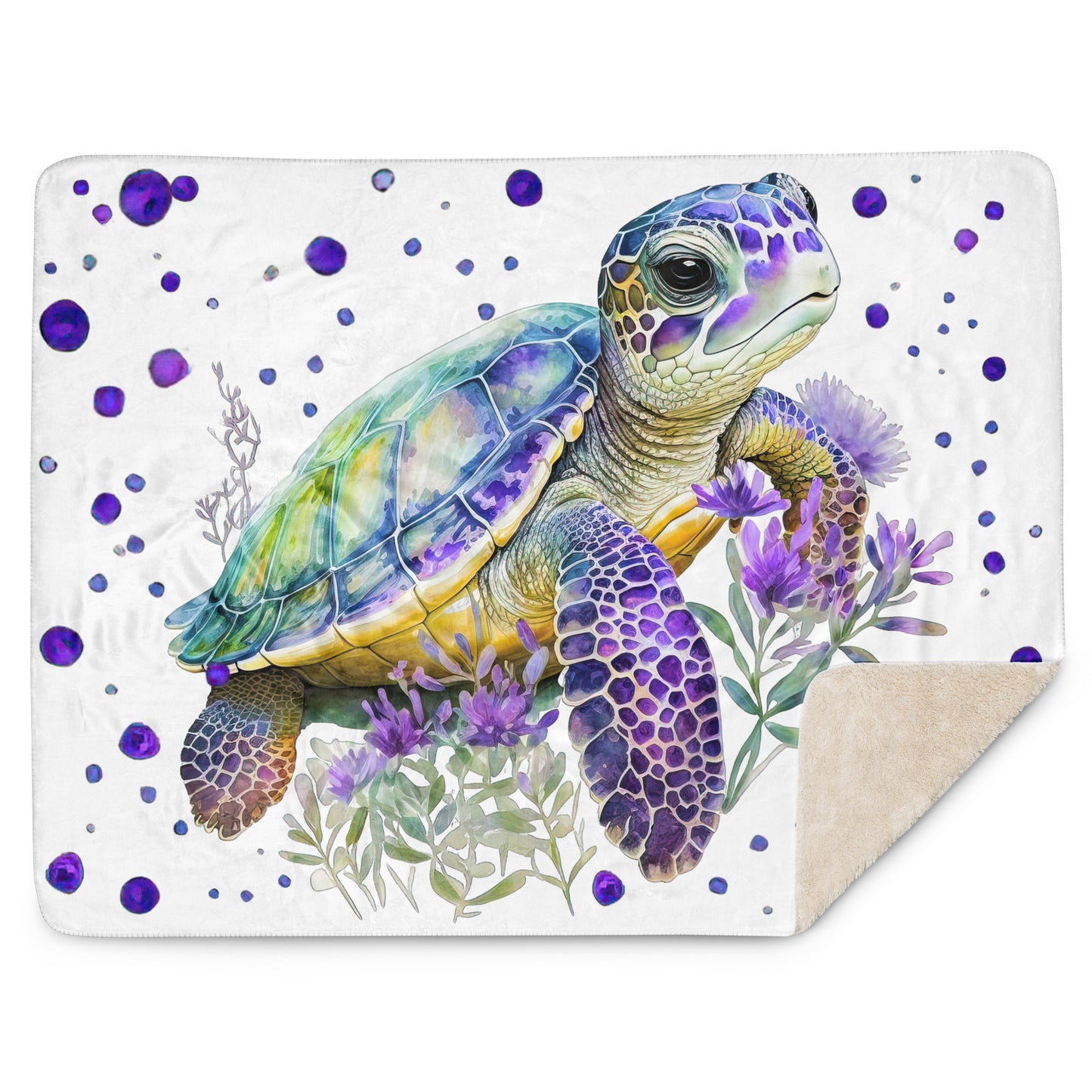 Turtley Love You Blanket